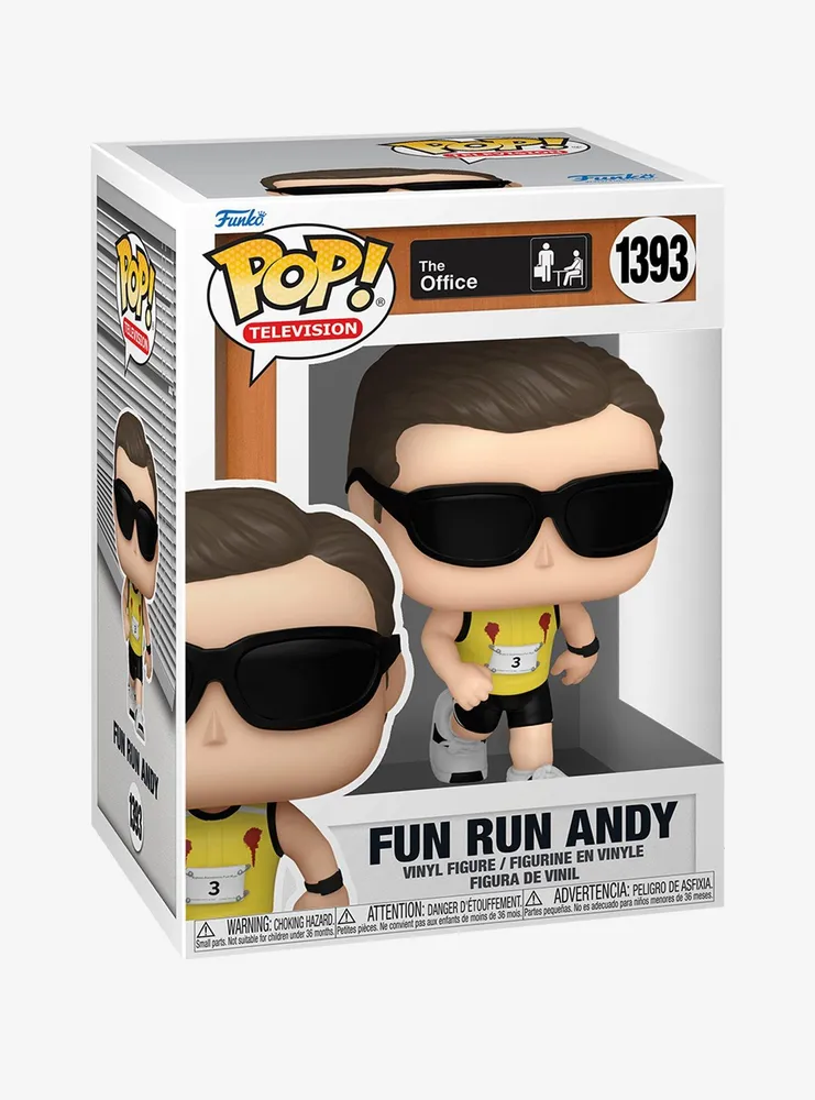 Funko The Office Pop! Television Fun Run Andy Vinyl Figure