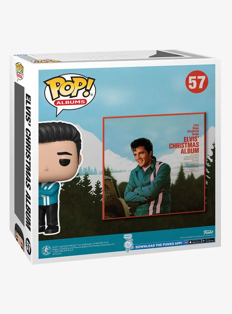 Funko Elvis Presley Pop! Albums Elvis' Christmas Album Vinyl Figure