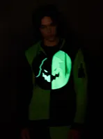 Our Universe The Nightmare Before Christmas Oogie Boogie Glow-In-The-Dark Split Hoodie