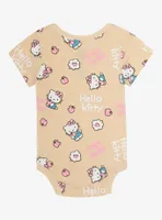Sanrio Hello Kitty Apple Allover Print Infant One-Piece - BoxLunch Exclusive