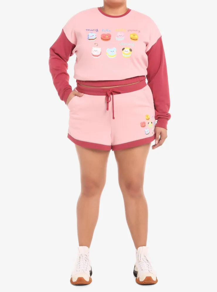 BT21 Sweetie Girls Crop Sweatshirt Plus