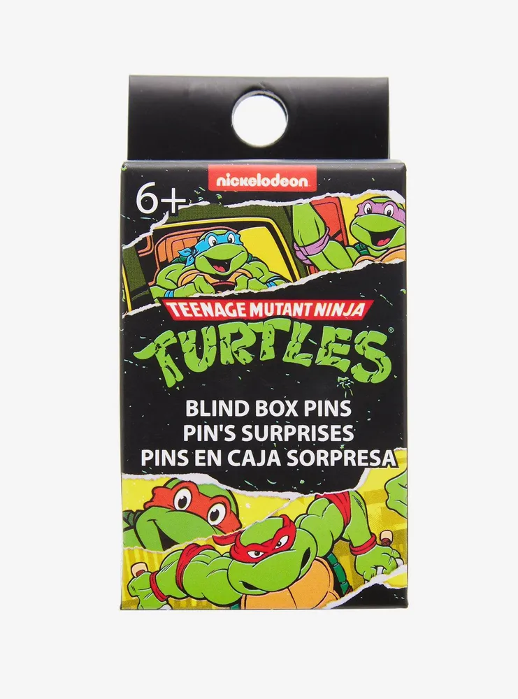 Loungefly Teenage Mutant Ninja Turtles Pizza Sliding Blind Box Enamel Pin