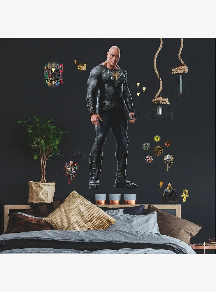 DC Comics Black Adam Giant Peel & Stick Wall Decals