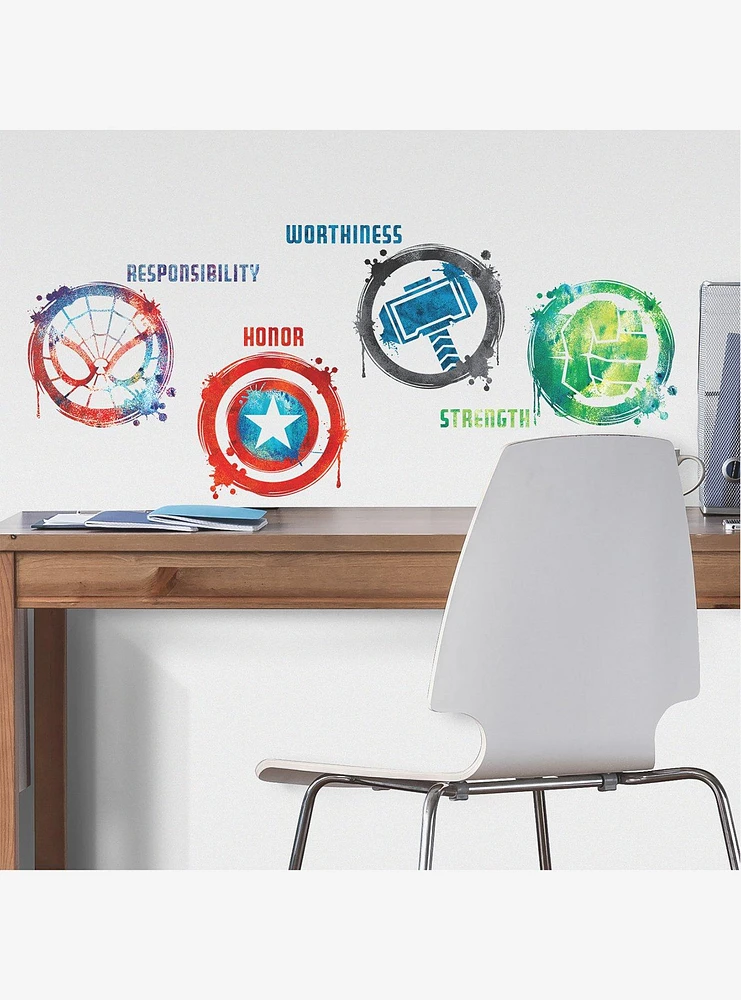 Marvel Avengers Icons Peel And Stick Wall Decals