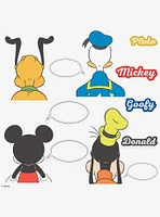 Disney Mickey Mouse And Friends Peel And Stick Wall Decals With Dry Erase