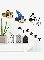 Disney Mickey Mouse Classic 90Th Anniversary Peel And Stick Wall Decals