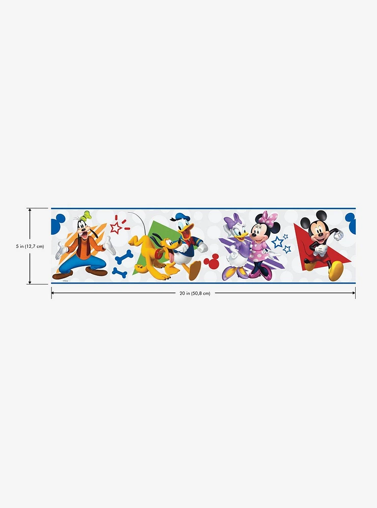 Disney Mickey Mouse & Friends Peel & Stick Wallpaper Border