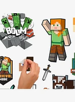 Minecraft Characters Peel & Stick Wall Decals