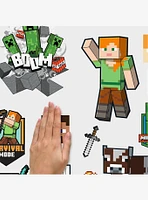 Minecraft Characters Peel & Stick Wall Decals