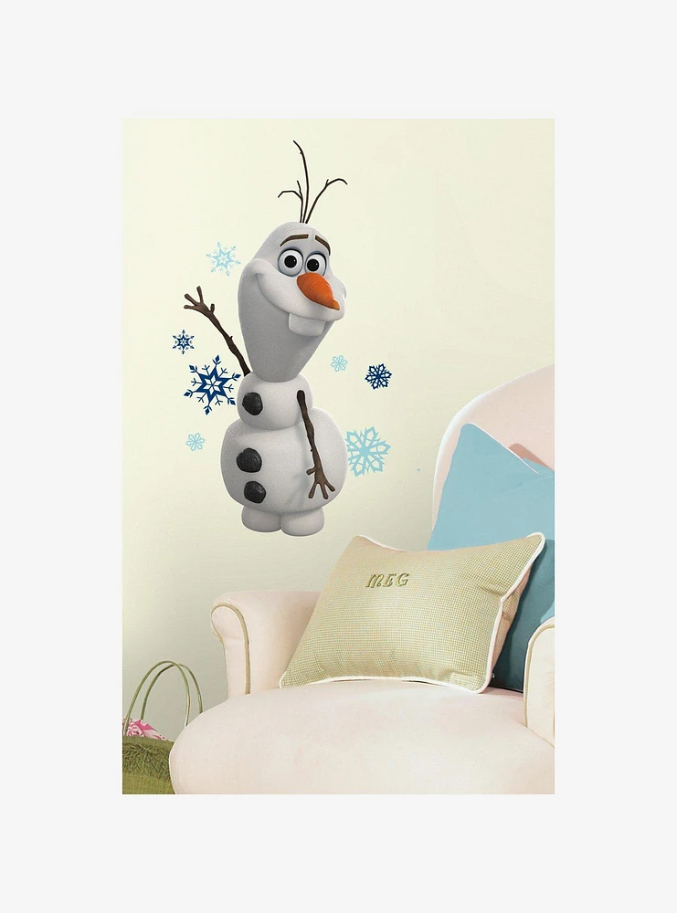 Disney Frozen Olaf The Snow Man Peel And Stick Wall Decals