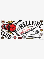 Stranger Things Hellfire Club Giant Peel & Stick Wall Decals