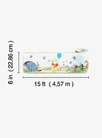 Disney Winnie The Pooh Toddler Peel & Stick Wallpaper Border