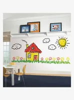 Dry Erase Peel & Stick Wallpaper