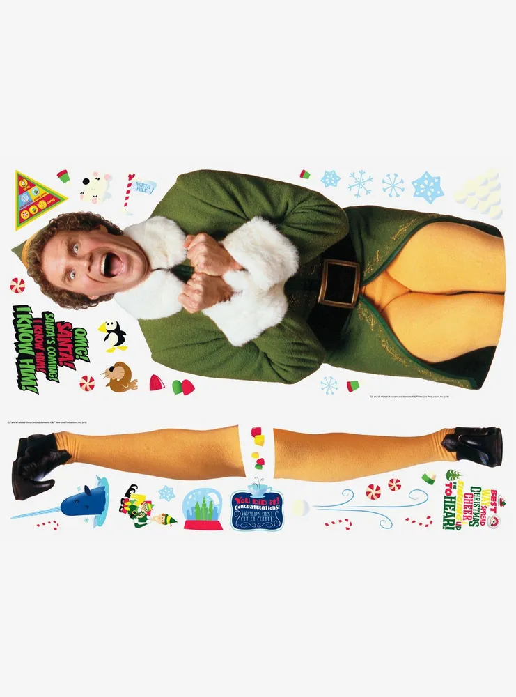 Elf Buddy The Elf Giant Wall Decals