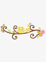 Happi Scroll Tree Letter Branch Peel & Stick Giant Wall Decal