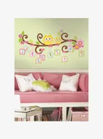 Happi Scroll Tree Letter Branch Peel & Stick Giant Wall Decal