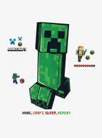 Minecraft Creeper Giant Peel & Stick Wall Decals