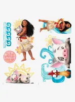 Disney Moana And Friends Peel And Stick Wall Decals