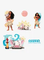 Disney Moana And Friends Peel And Stick Wall Decals