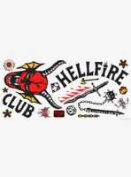 Stranger Things Hellfire Club Giant Peel & Stick Wall Decals