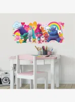 Trolls Movie Peel And Stick Giant Wall Decals