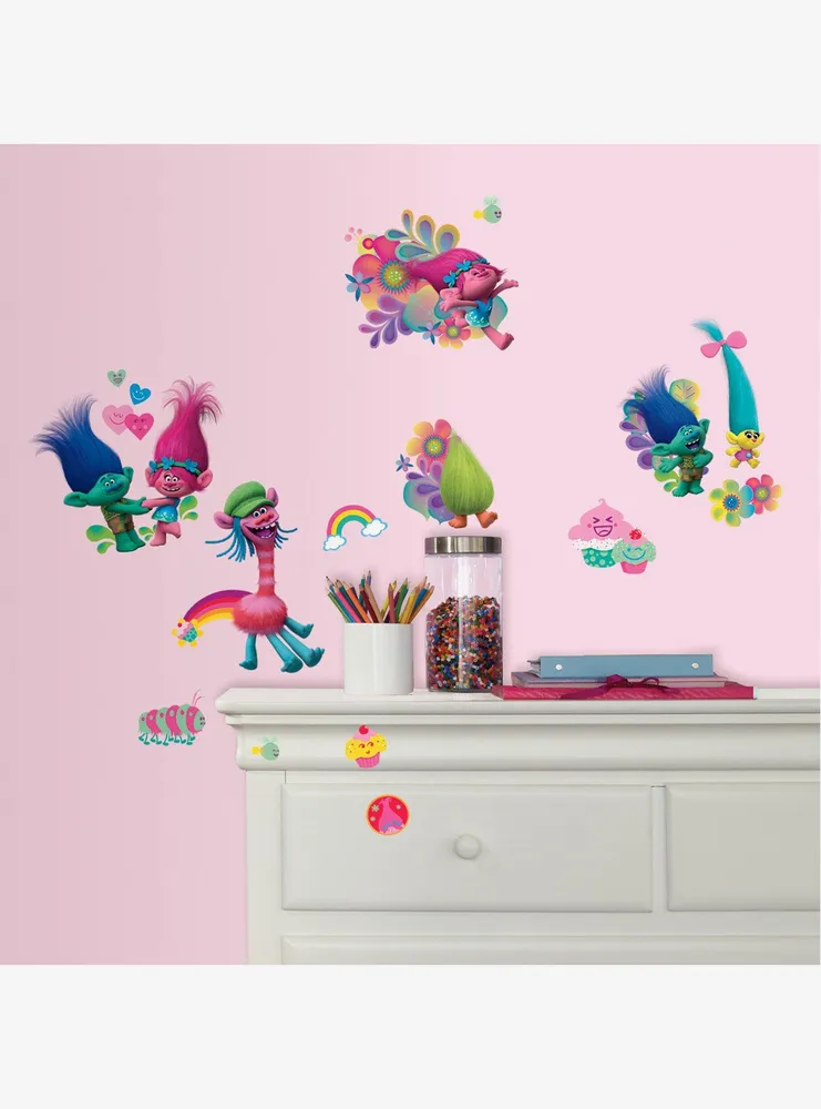 Trolls Peel And Stick Wall Decals