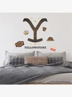 Yellowstone Dutton Ranch Logo Giant Peel & Stick Wall Decals