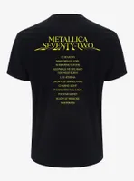 Metallica 72 Seasons Track List T-Shirt