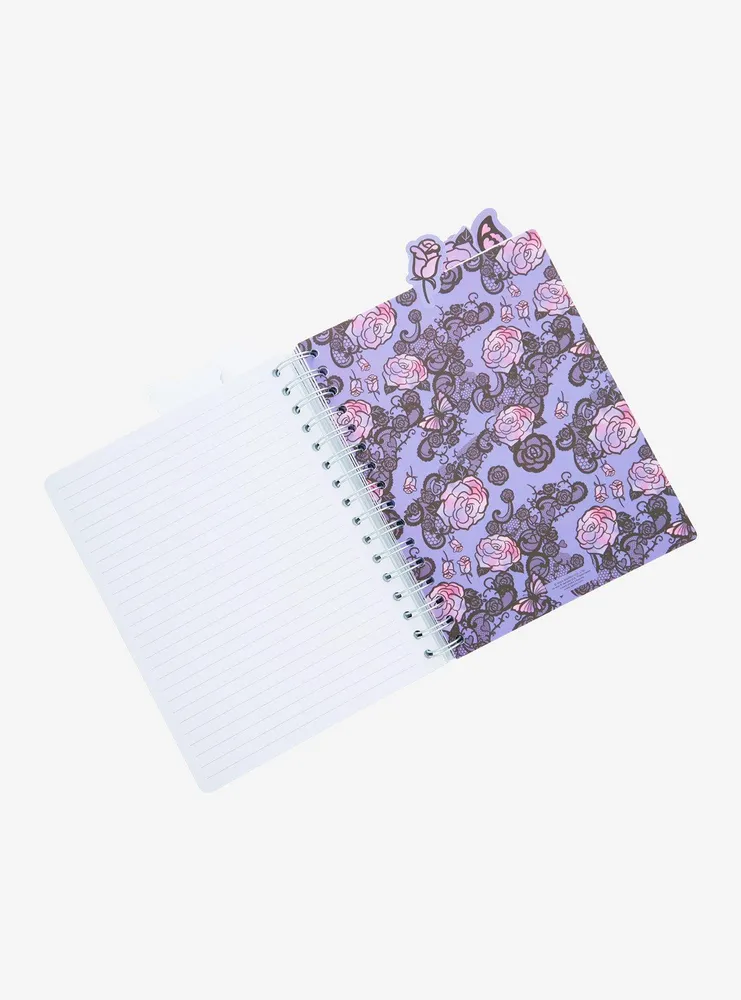 Kuromi Purple Rose Tab Journal