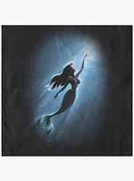 Disney the Little Mermaid Depths of Sea Womens T-Shirt