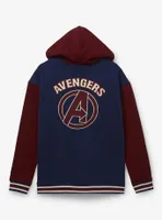 Marvel Avengers Logo Color Block Hoodie - BoxLunch Exclusive