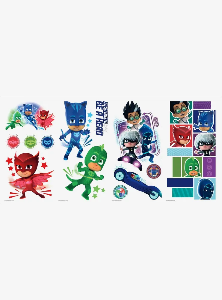 Pj Masks Peel And Stick Wall Decals