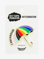 Hot Topic Foundation I Am Proud Umbrella Enamel Pin