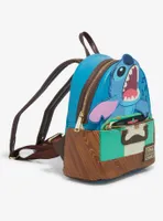 Loungefly Disney Lilo & Stitch Record Player Stitch Mini Backpack - BoxLunch Exclusive