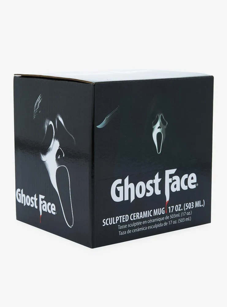 Scream Ghost Face Figural Mug