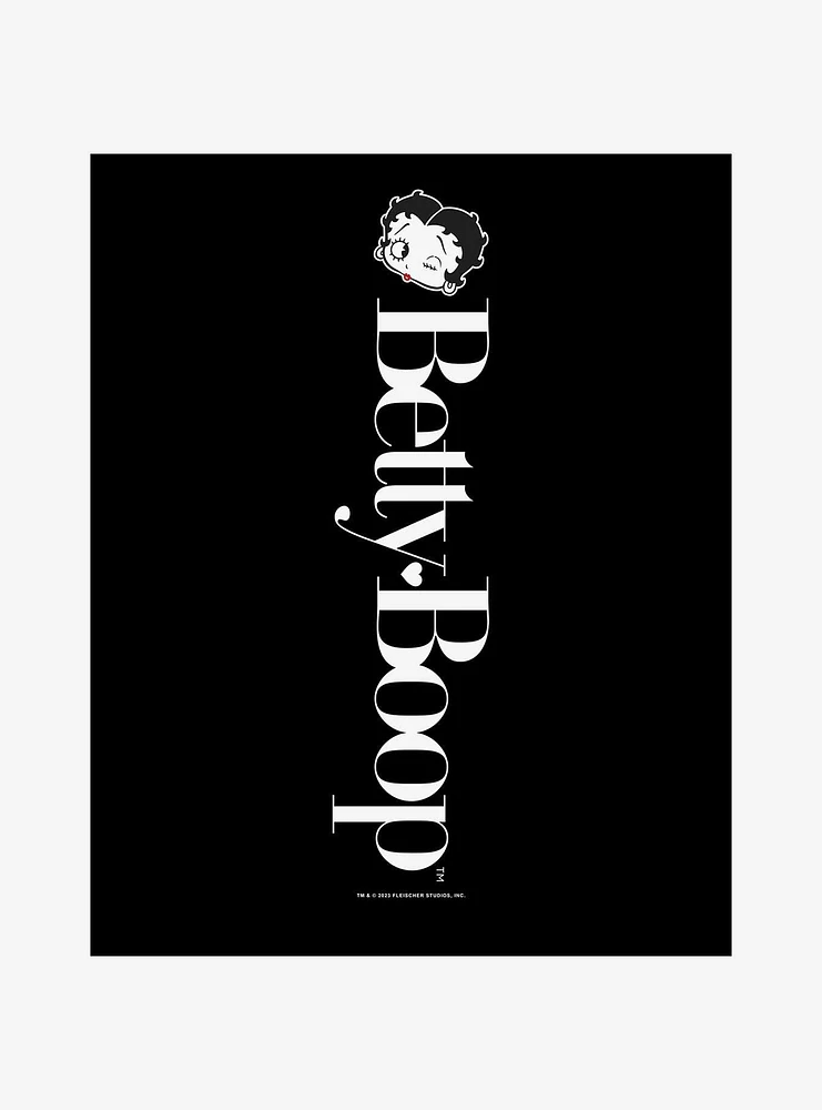 Betty Boop Logo Jogger Sweatpants