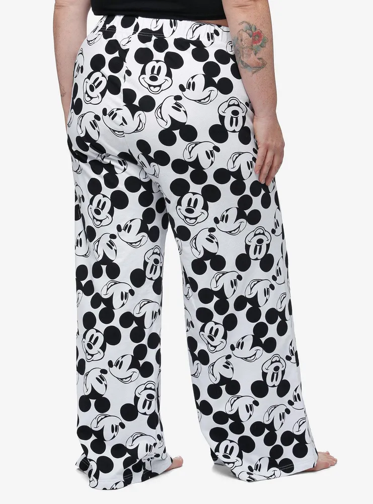 Disney Mickey Mouse Icon Wide Leg Lounge Pants Plus