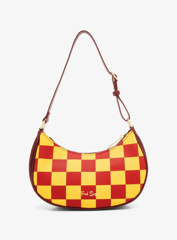 Fred Segal Harry Potter Gryffindor Checkered Crossbody Bag