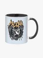 Meow Cat Spiderweb Mug 11oz