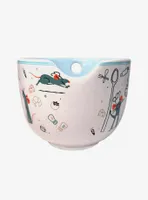 Disney Pixar Ratatouille Remy Sketch Ramen Bowl with Chopsticks