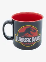 Jurassic Park Logo Camper Mug