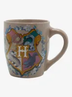 Harry Potter Floral Hogwarts Crest Mug