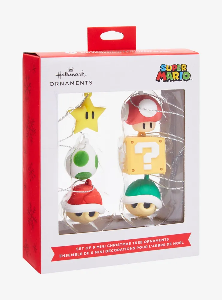Hallmark Ornaments Nintendo Super Mario Icons Ornament Set