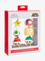 Hallmark Ornaments Nintendo Super Mario Icons Ornament Set