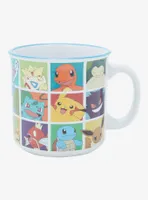 Pokémon Character Grid Camper Mug