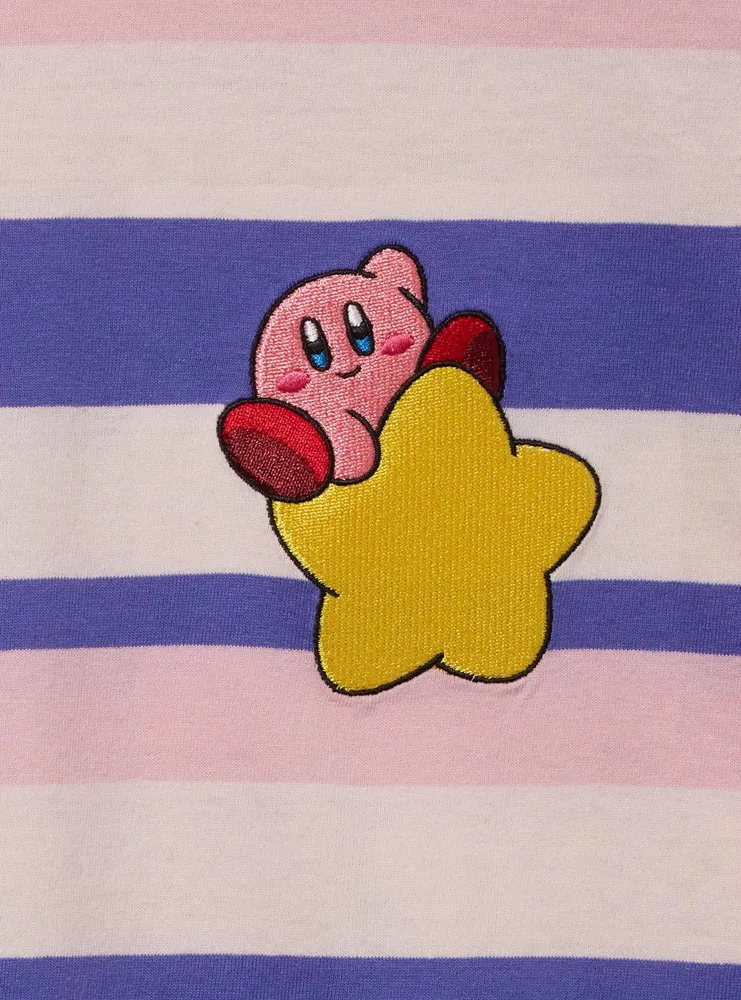 Nintendo Kirby Striped Portrait T-Shirt - BoxLunch Exclusive