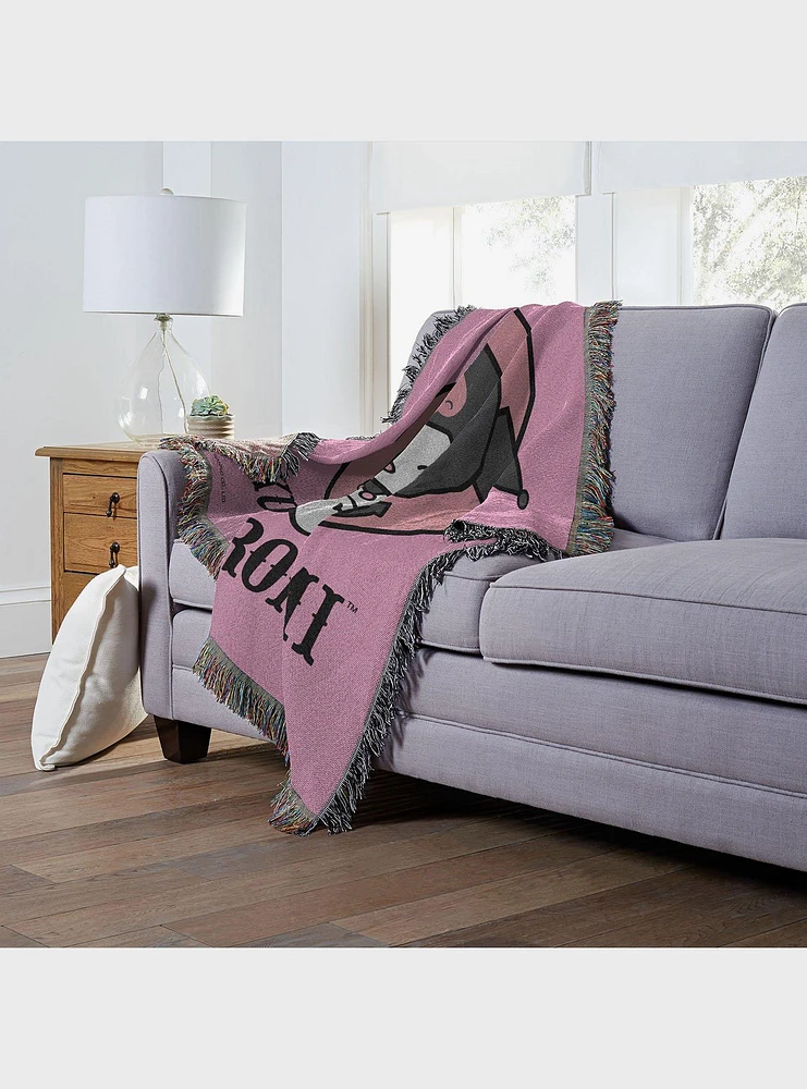 Kuromi So Sassy Woven Tapestry Throw Blanket