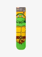 Odd Sox Teenage Mutant Ninja Turtles Michelangelo Portrait Crew Socks