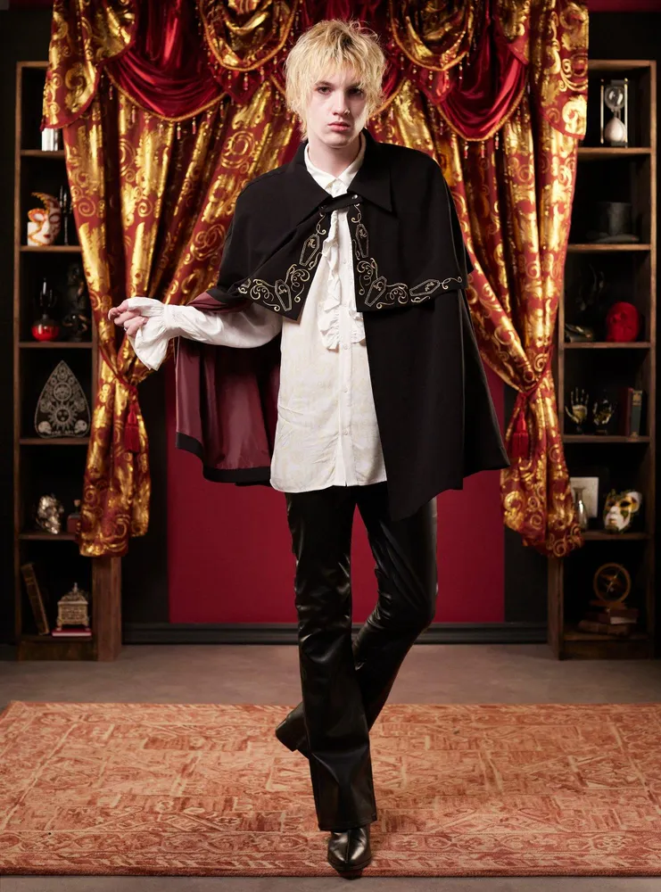 Interview With The Vampire Coffins Tiered Cape