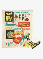 DC Comics Justice League Super Mom Throw Blanket